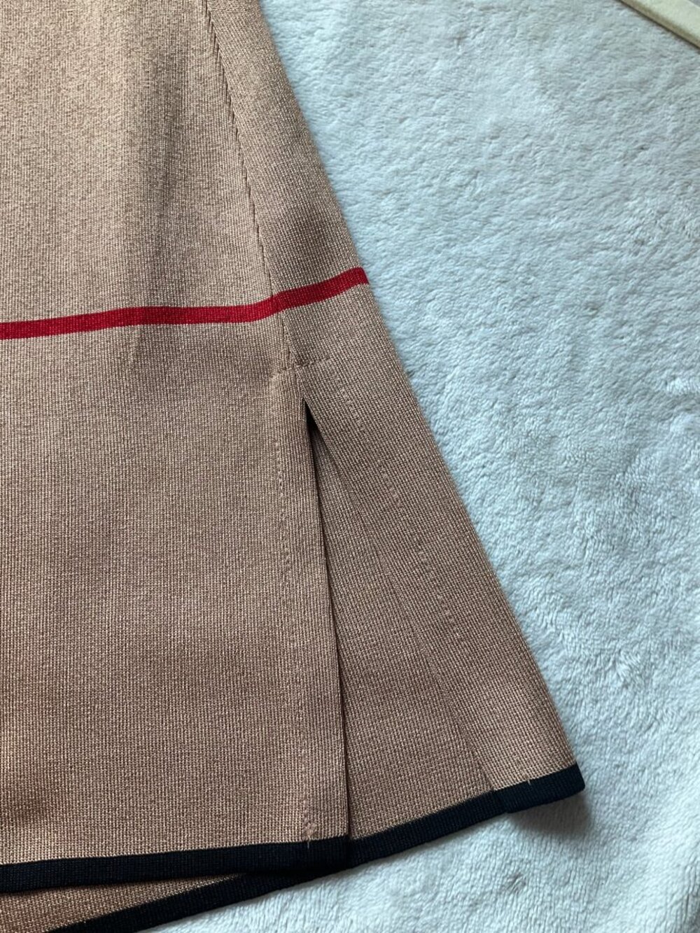 VTG Exclusively Misook L Open Front Cardigan Sweater Plaid Collared Old Money - Picture 5 of 15